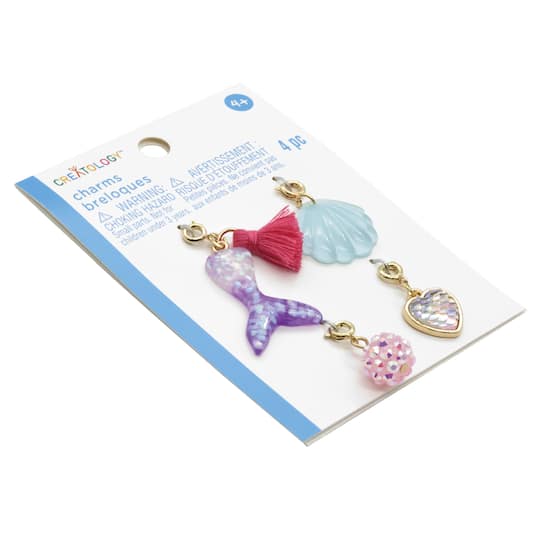 12 Packs: 4 ct. (48 total) Mermaid Charms by Creatology™
